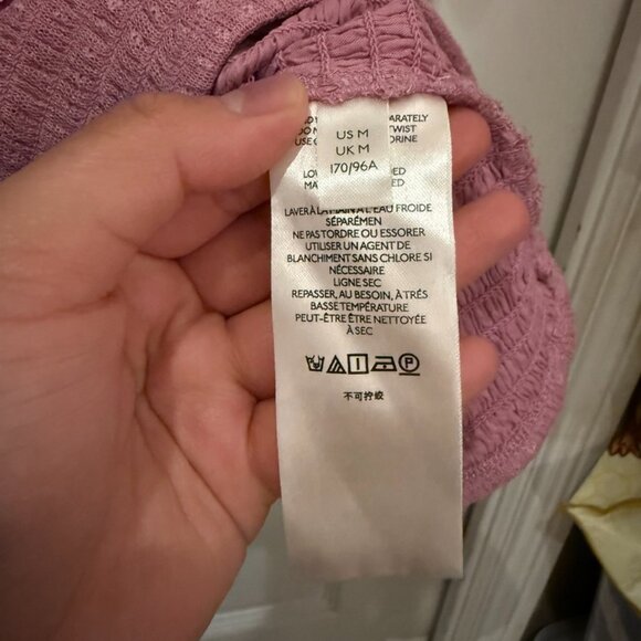 NEW Maeve Anthropologie smocked blouse - Picture 9 of 11